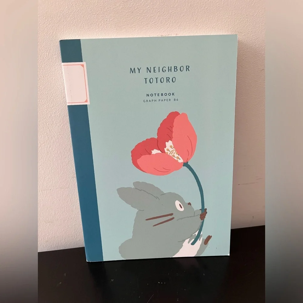Studio Ghibli My Neighbor Totoro Flower Graph Journal